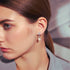 Elegant Sterling Silver Pearl Drop Bridal Earrings Bry